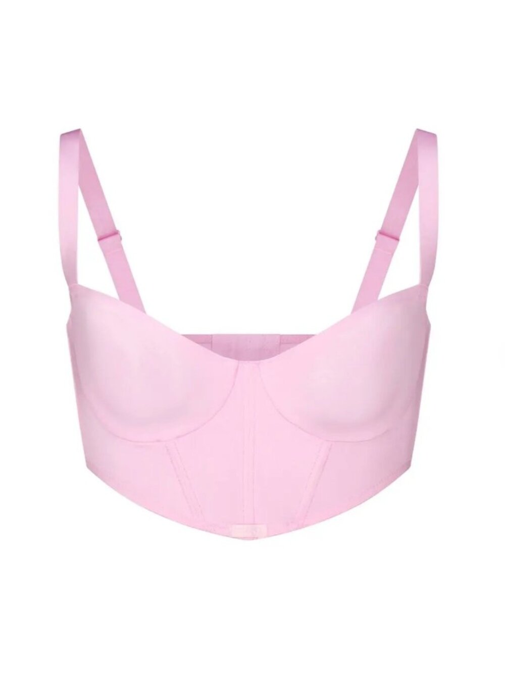 NWT SKIMS CORSET BRA COLLECTION BALCONETTE BRA BABY PINK - 42A